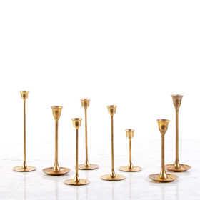 modenr gold candlestick brass candle stick