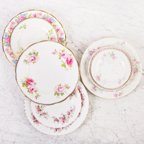 Mix & Match Floral Dinner Plates